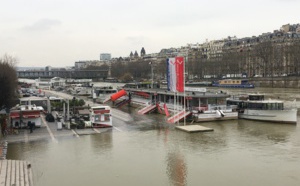 Crue de la Seine : A peine reprise, la navigation de nouveau à l’arrêt