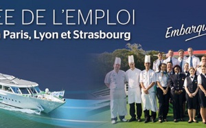 CroisiEurope recrute son personnel à Paris, Lyon et Strasbourg