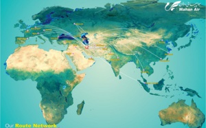 Paris-Téhéran : Mahan Air opérera une 4e fréquence