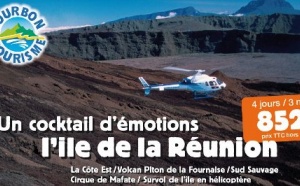 Bourbon Tourisme vous propose une offre spéciale "Incentive à la Réunion" sur 4 jours/3 nuits à 852 euros TTC par personne