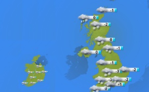 Intempéries : trafic perturbé dans les aéroports irlandais et anglais