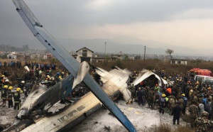 Népal : un avion s'écrase avec 71 personnes à bord