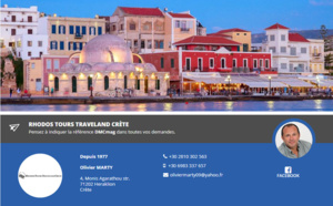 Crète : Rhodos Tours Traveland Crète débarque sur DMCMag.com