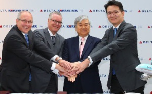 Nouvelle joint-venture entre Delta Air Lines et Korean Air