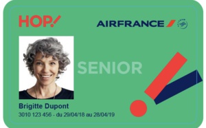 HOP! Air France lance une nouvelle carte Senior