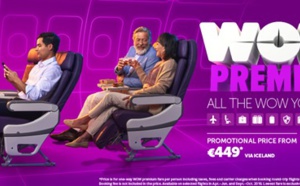 WOW air lance un tarif premium pour les voyageurs affaires