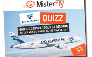 Misterfly et Air Austral font gagner deux billets pour la Réunion