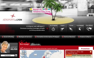 Aéroports de Lyon : le site web fait peau neuve