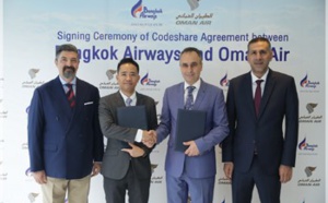 Oman Air en partage de codes avec Bankgok Airways