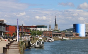 II. Rouen, à vélo, sur les bords de Seine