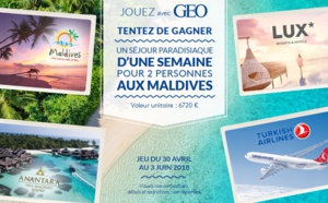 L'OT des Maldives organise un jeu-concours sur Geo.fr