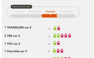 Grève SNCF : 1 TGV sur 2 et 1 Intercités sur 3 prévus jeudi 3 mai 2018