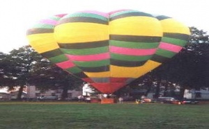Record du monde pour un voyage en ballon