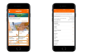 easyJet intègre la start-up LuckyTrip à son application