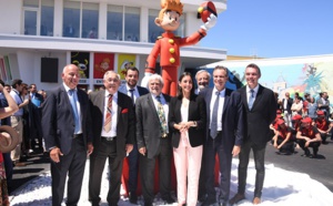 Parc Spirou : une inauguration en grande pompe