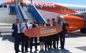 easyJet fête ses 10 ans de présence à l'aéroport de Biarritz