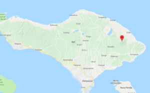 Volcan Bali : éruption du Mont Agung