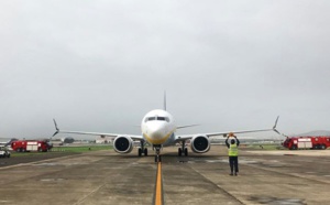 Jet Airways reçoit son premier Boeing 737 MAX