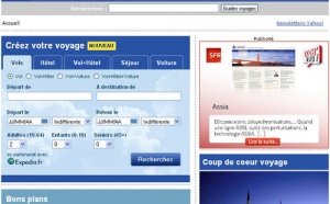 Les offres Expedia sur Yahoo! Voyages