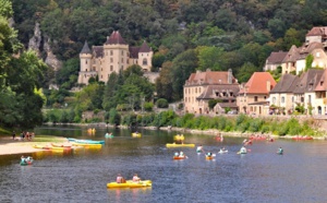 Périgord : La Roque-Gageac, à flanc de roc