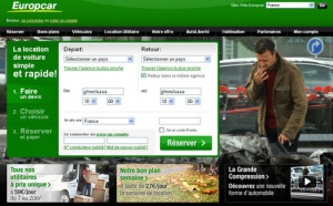 Europcar lance un nouveau site Internet