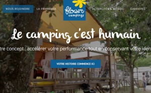 Flower Campings met en ligne son site BtoB pour les franchisés