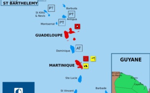 Tempête Isaac : la Guadeloupe et la Martinique en vigilance rouge