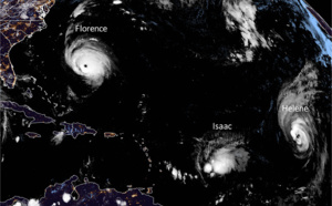 Isaac : la Guadeloupe épargnée, le plan de vols modifié