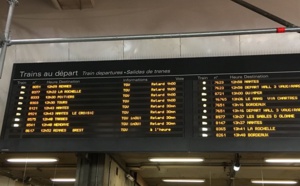 Gare Montparnasse :  5 gares et l'aéroport d'Orly menacés par une rupture électrique
