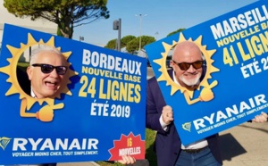 Ryanair ouvre une base à Bordeaux et 16 nouvelles lignes