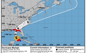 Ouragan Michael : état d'urgence proclamé dans l'Alabama et en Floride