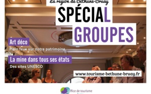 Béthune-Bruay Tourisme sort sa brochure pour les groupes
