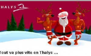 Thalys tire la ''bourre'' au Père Noël !