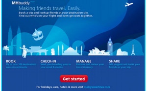 Malaysia Airlines : plateforme de résa sur Facebook
