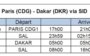 CABO VERDE Airlines ouvre une ligne Paris-Dakar via Sal (Cap Vert)