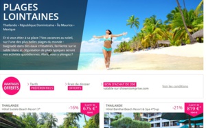 Carrefour Voyages revendu par Showroomprive.com Carrefour Voyages revendu par Showroomprive.com