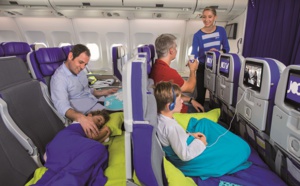 Joon transforme les sièges en lit pour les enfants Joon transforme les sièges en lit pour les enfants