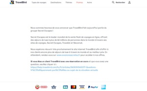 Evasions Secrètes rachète une partie des actifs de TravelBird