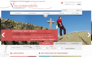 Nouvelle marque et site Internet pour les Chemins de St-Jacques