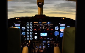 Twin Jet s'équipe d'un simulateur de vol professionnel