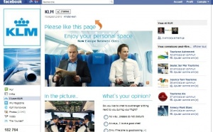 KLM va recouvrir un de ses avions avec des photos de ses « amis » Facebook