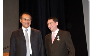 Philippe Laloue, reçoit la « Médaille d’argent du Tourisme » Philippe Laloue, reçoit la « Médaille d’argent du Tourisme »