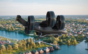 Uber montre les lignes de son futur drone taxi (Vidéo)