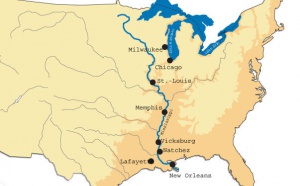 Louisiane : les crues du Mississipi menacent 24.000 personnes mais pas le tourisme Louisiane : les crues du Mississipi menacent 24.000 personnes mais pas le tourisme