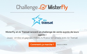MisterFly et Air Transat font gagner 2 billets A/R pour le Canada aux agences