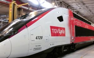 TGV Lyria dévoile les couleurs de sa nouvelle flotte