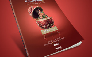 Pouchkine Tours fait paraître sa brochure 2019