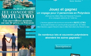 Hilton fait gagner un voyage en Polynésie aux agents de voyages