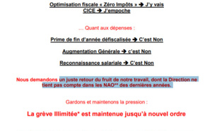 CWT France : malgré les négociations annuelles la grève illimitée est maintenue