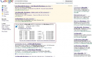 Aérien : Google lance un service d'info sur les vols
